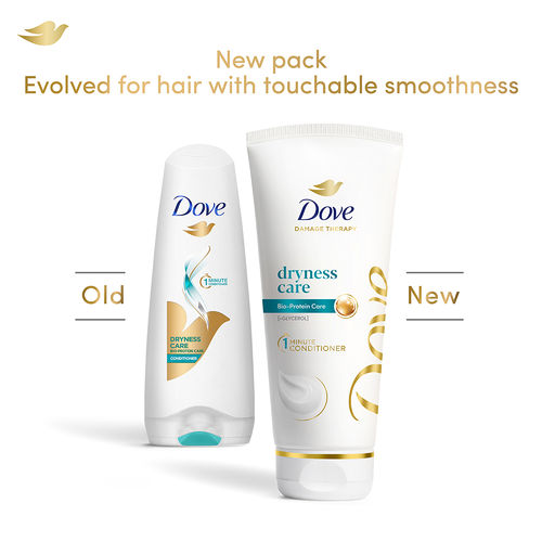Dove Dryness Care Conditioner with Pro-Moisture Complex to Smoothen  Soften Dry Frizzy Hair