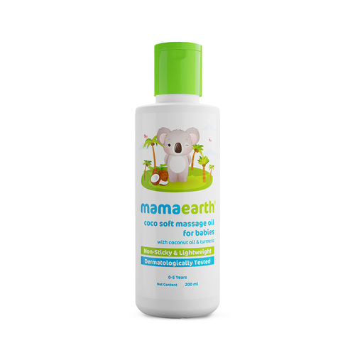 Buy Mamaearth Coco Soft Massage Oil For New Born With Coconut