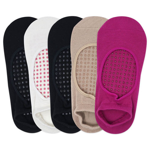 Buy Balenzia Women's Anti Bacterial Yoga Socks with Anti Skid- 5