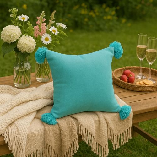 Bed Pillows Ice Blue Pillows Buy Ice Blue Furnishing Fabrics For Home Kitchen By Throw Pillow