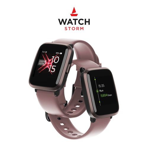 boAt Watch Storm with Curved Display, Daily Activity Tracker and Sleep  Monitor Peach