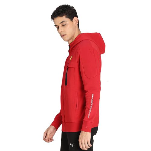 Casual Outerwear Mens Red Puma Hoodie Puma Teamgoal 23 Casual