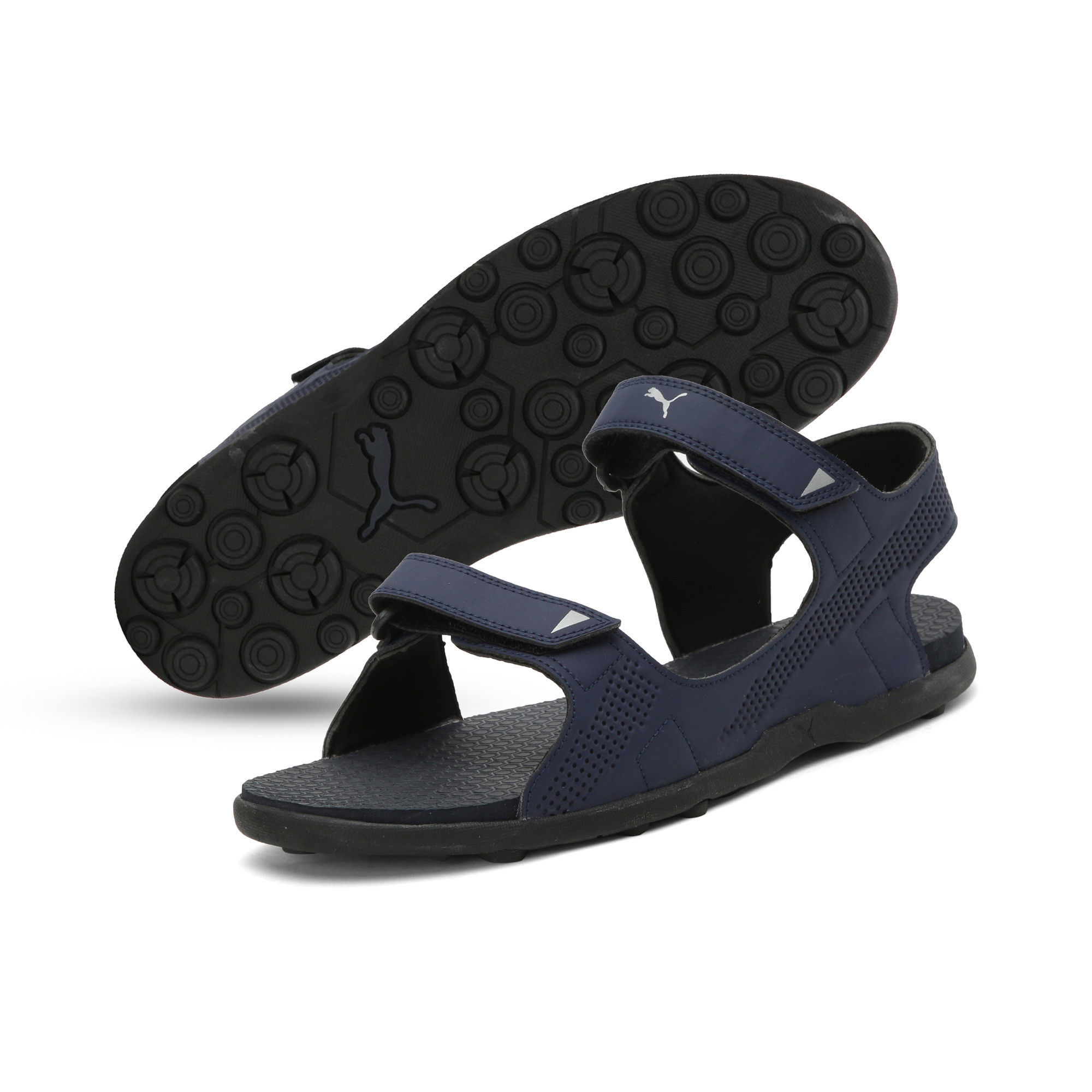 Black Textured Maisie Sports Sandals - CHARLES & KEITH US