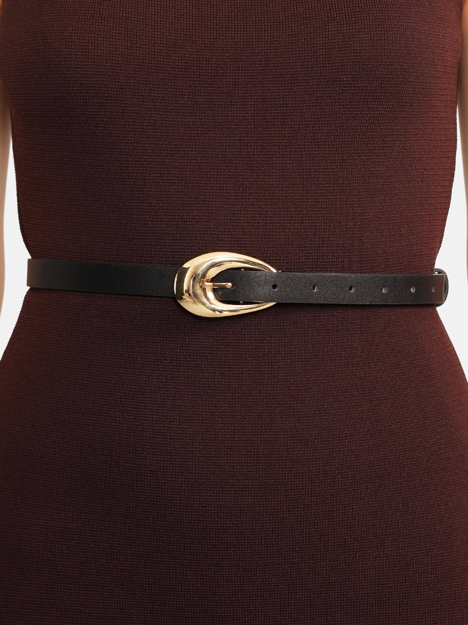 Kazo Women Black L'ancre Belt