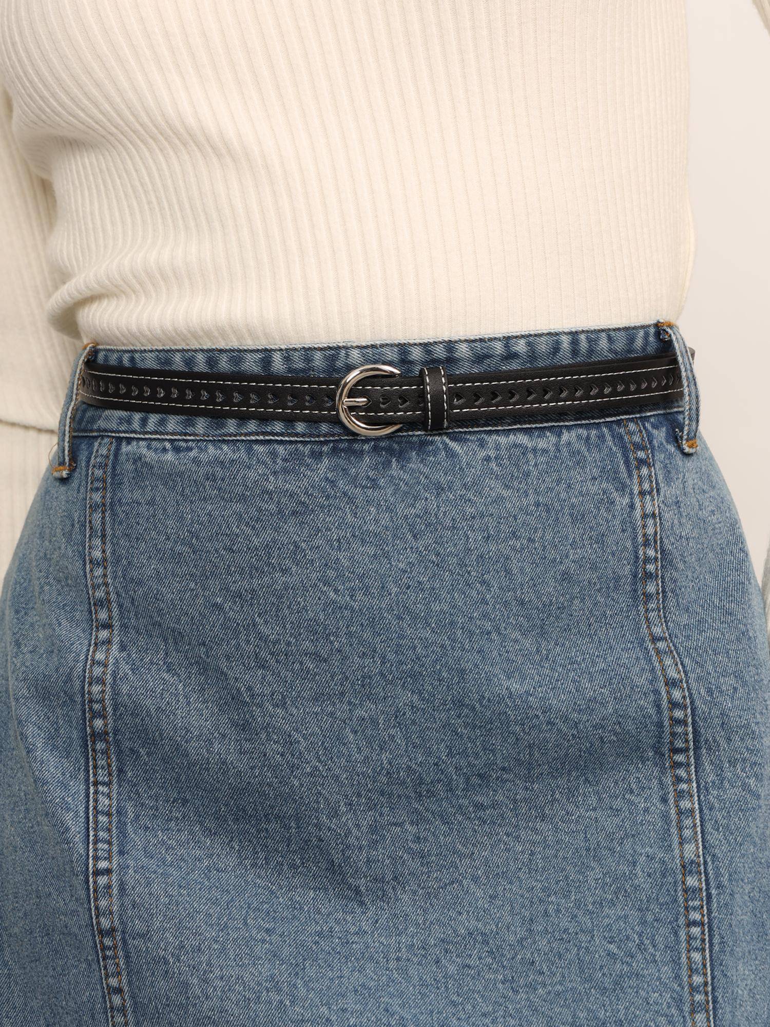Kazo Women Black Ferro Belt