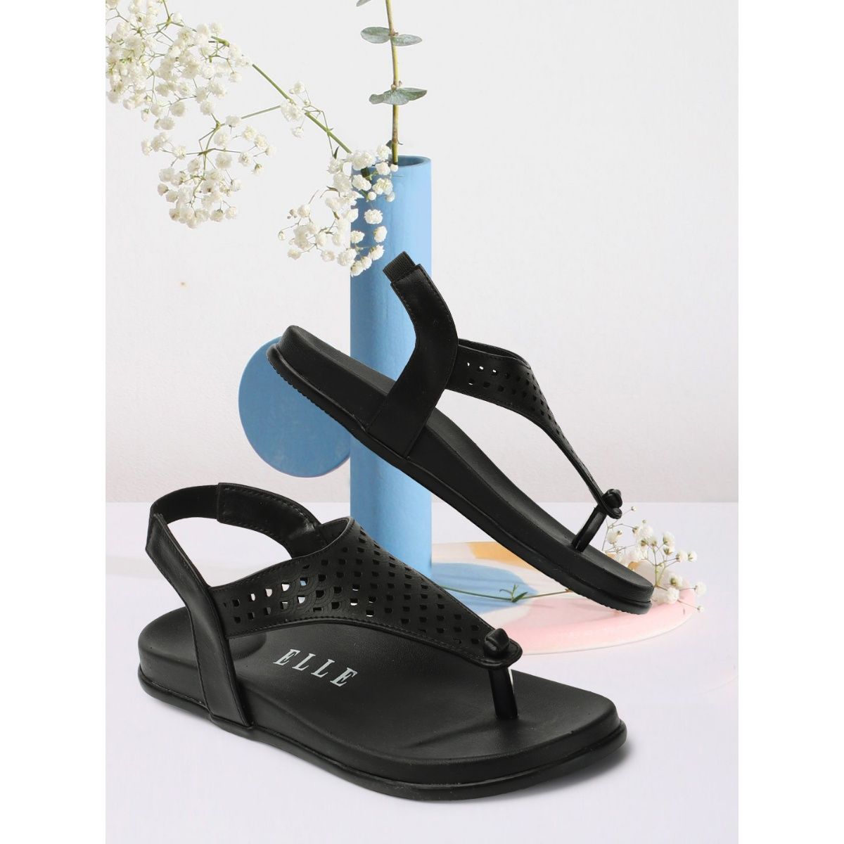 Black Eloise Flats
