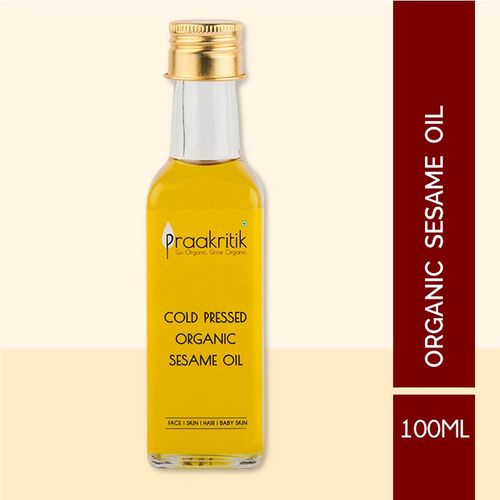 Praakritik Cold Pressed Organic Sesame Oil: Buy Praakritik ...