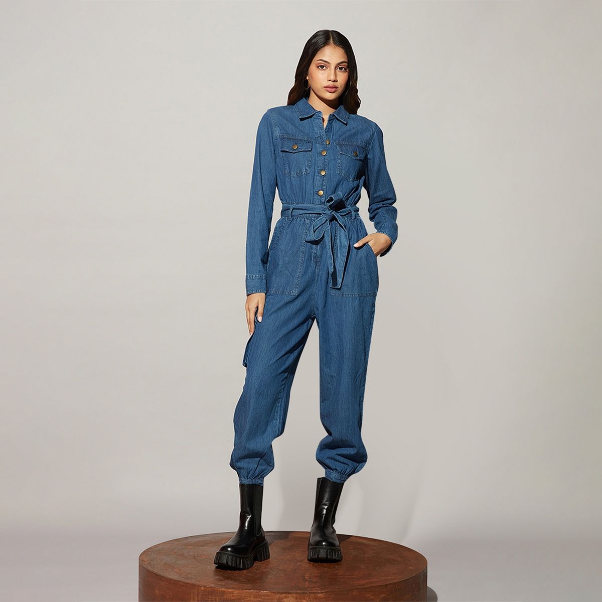 Buy Blue Jumpsuits Playsuits for Women by STYLESTONE Online  Ajiocom