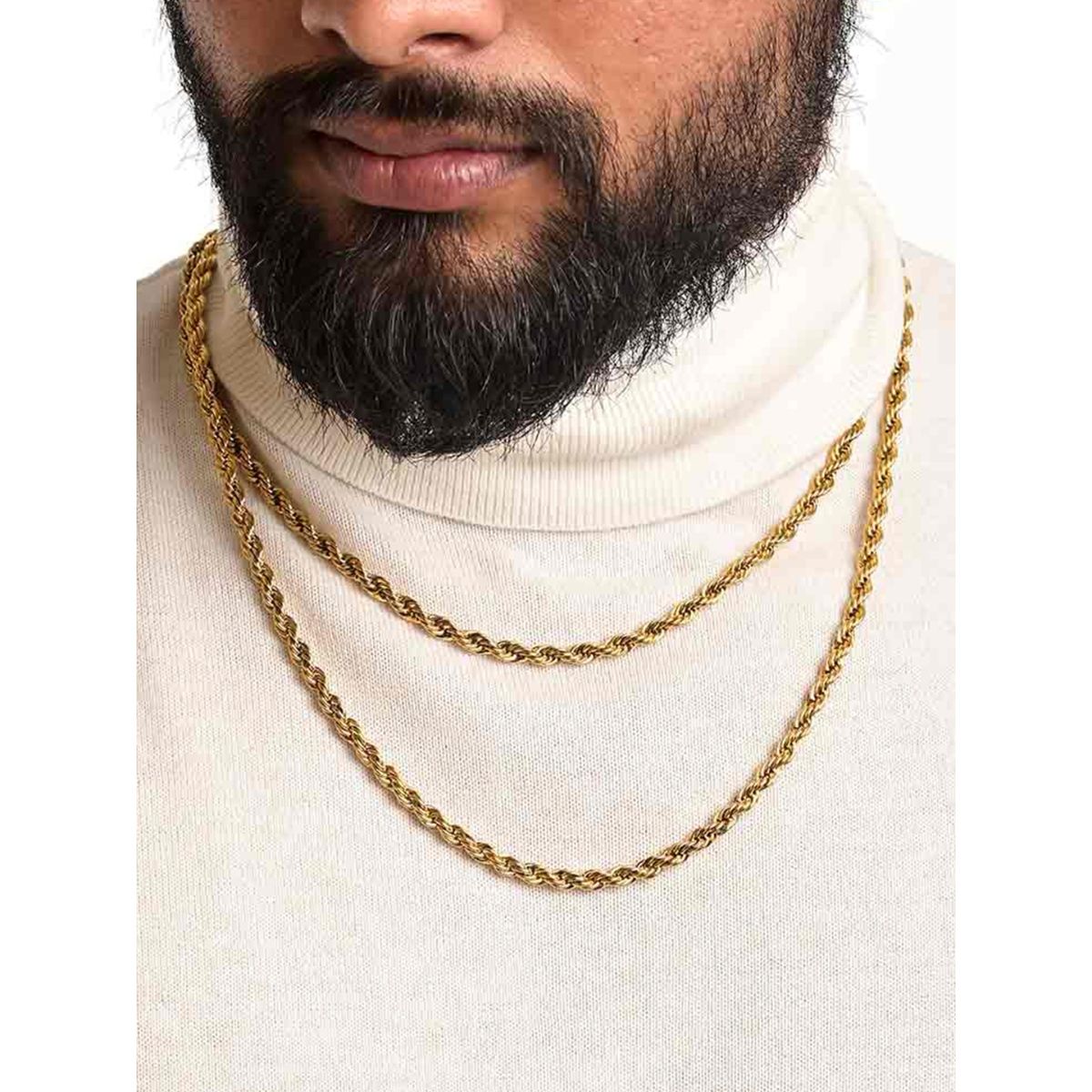 Palmonas Rope Chain 18k Gold Plated Buy Palmonas Rope Chain 18k Gold