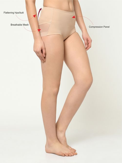 Buy Da Intimo Comfortable Nylon Panty Shaper - Nude online