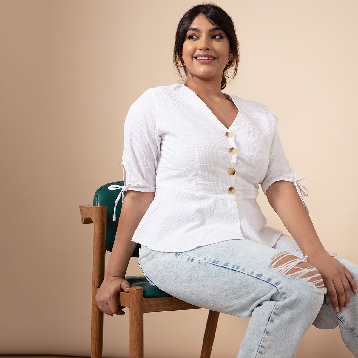 Nykaa Fashion Bright Summer Skies Top 