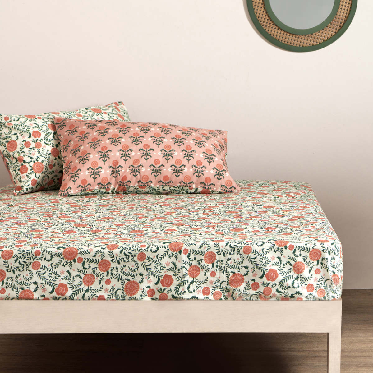 Chumbak Mediterrainian Summer Double Bedsheet Set Buy Chumbak