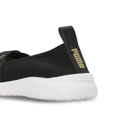 Buy Puma Adelina Glam Women Black Ballerinas Online