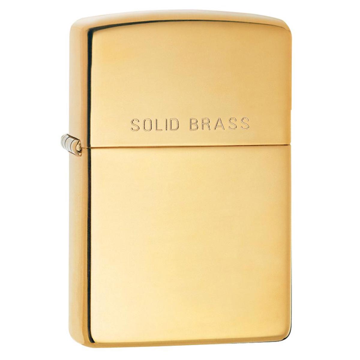 Zippo High Polish Solid Brass Windproof Pocket Lighter Buy Zippo High