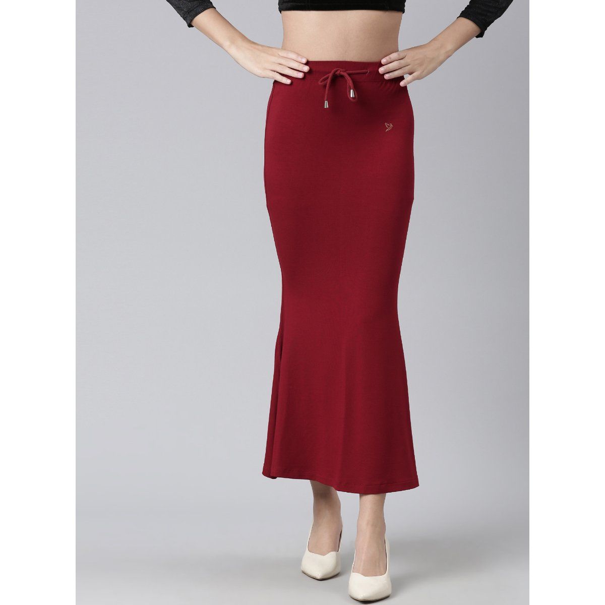 Super Soft Viscose Elastane Fabric Saree Skirt/Saree Shaper/Saree Shapewear  for Women