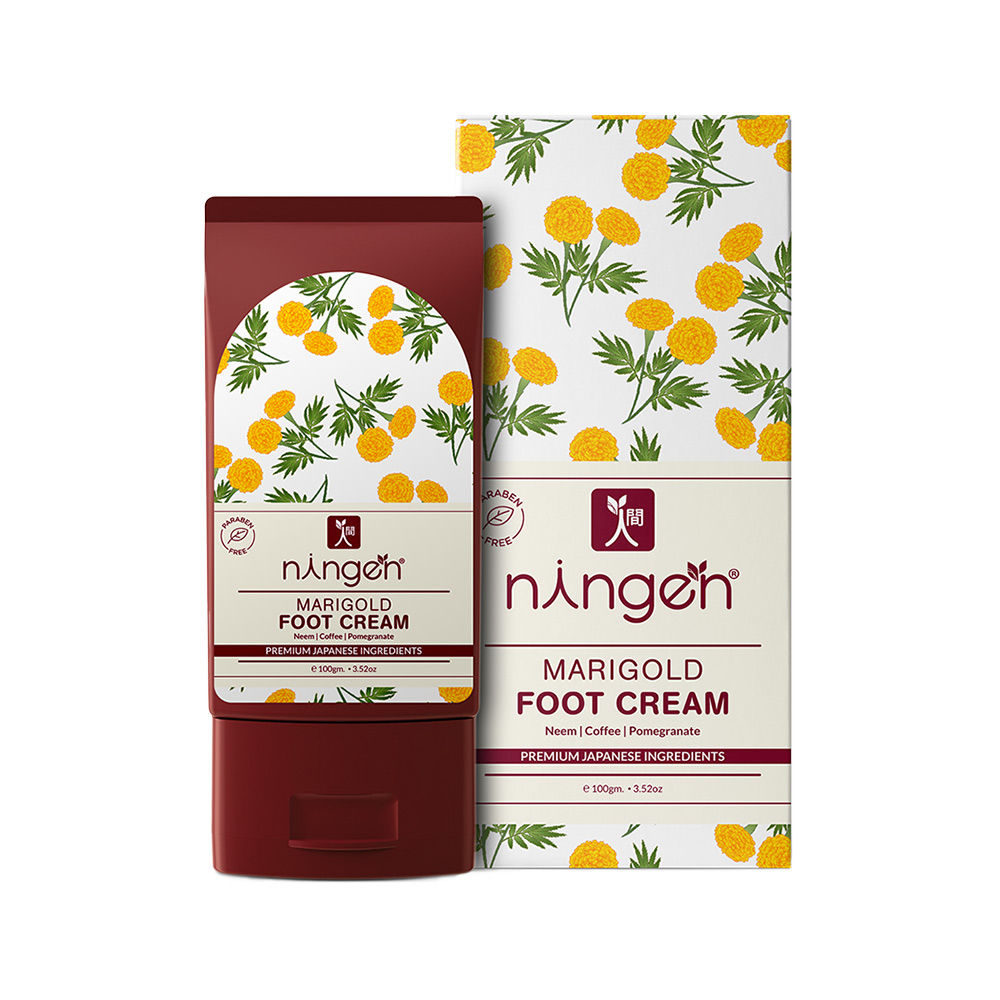 Ningen Marigold Foot Cream Buy Ningen Marigold Foot Cream Online at Best Price in India Nykaa