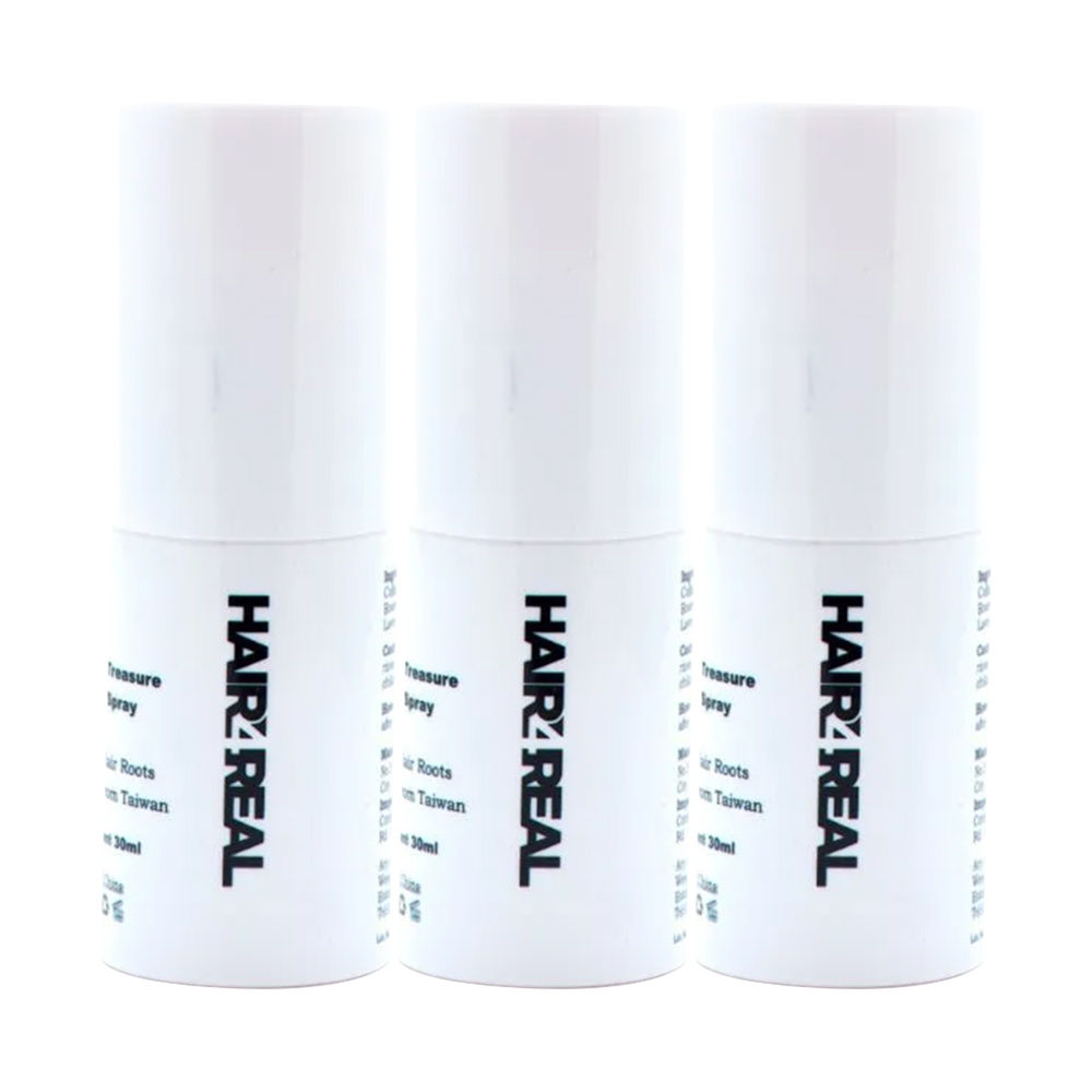 HAIR4REAL Hair Locking Spray Transparent - Pack Of 3