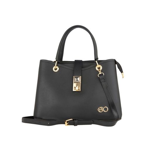 E2O Bags Sleek Black Women's Satchel Bag