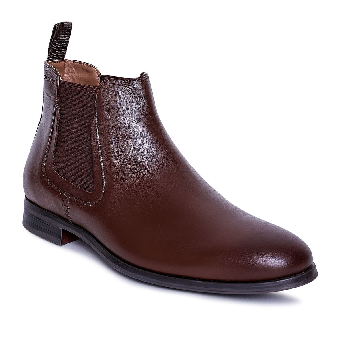 red tape teak brown chelsea boots