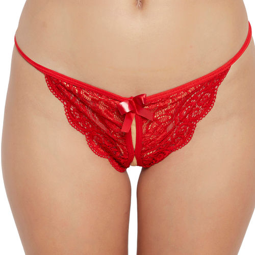 Red Lace Underwear Women G String Lingerie Woman Mesh Bra Set Lolita Panties  Underwear Set Woman Female Self Pleasure : : Clothing, Shoes &  Accessories
