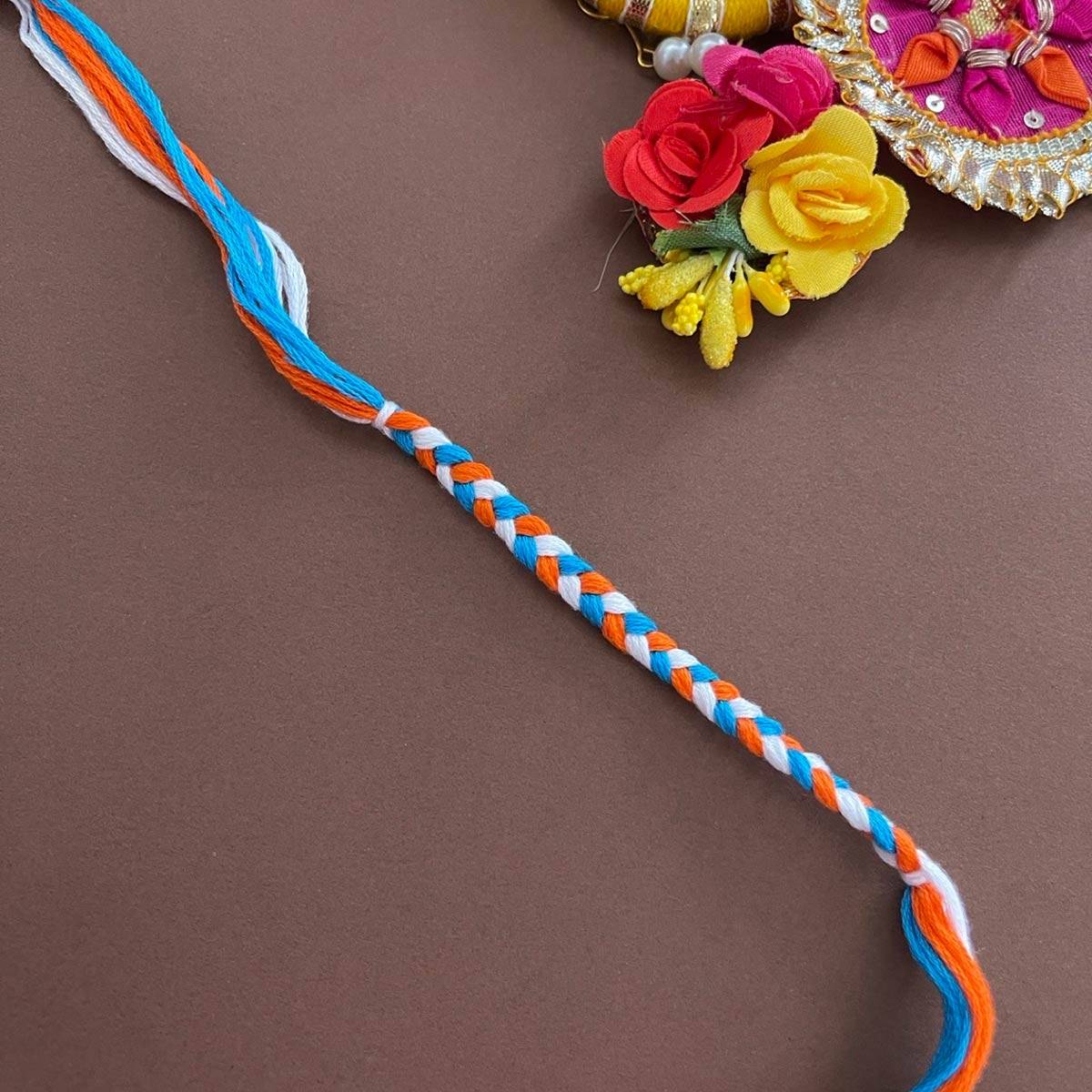 Digital Dress Room Beautiful Simple Braided Rakhi Thread Rakhi