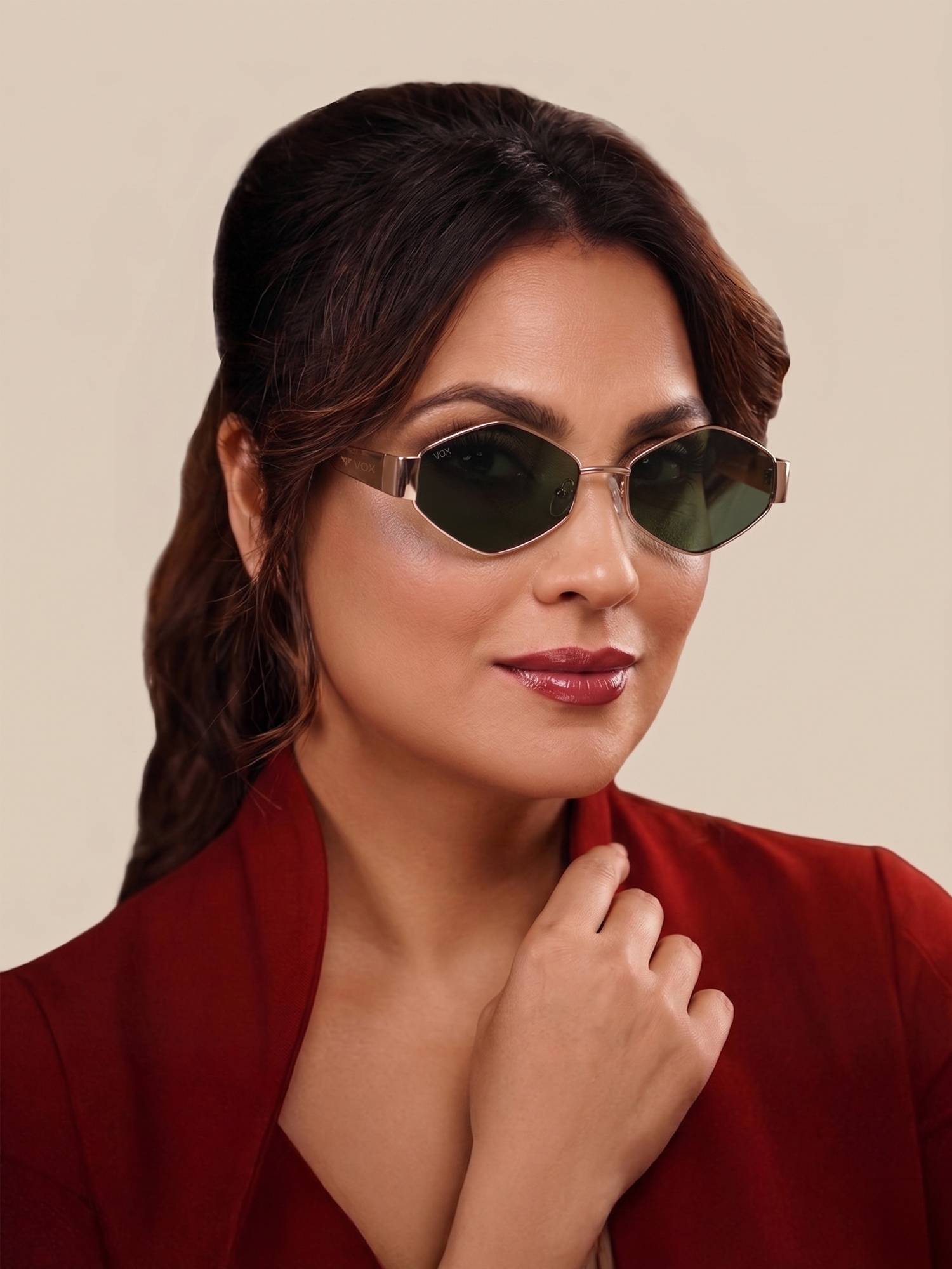 VOX Arias 1009 Green Sunglasses