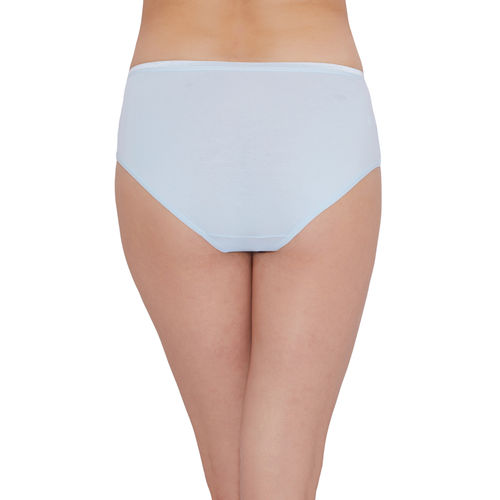 Buy Wacoal Midi Panty Pack Of 3 Grey,Green,Brown - Mid Waist Mid Coverage  Solid Panty Online