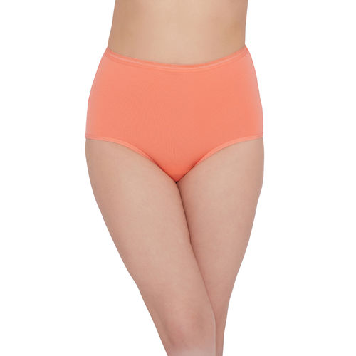 Cotton Full Brief - High Waist Full Coverage Solid Pack Of 3 Panties