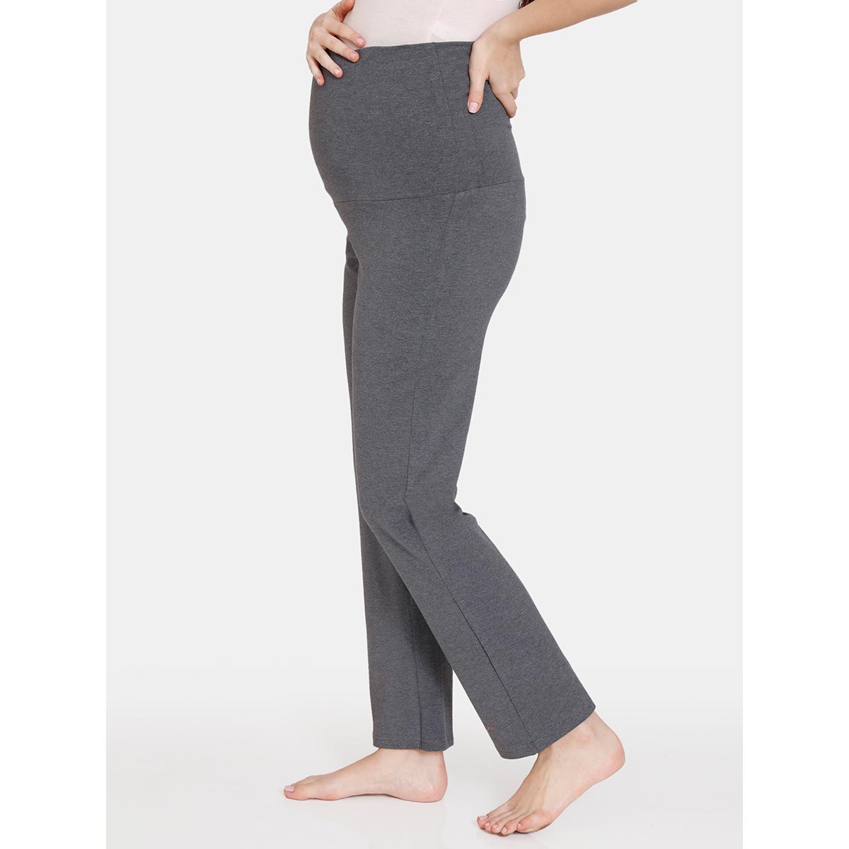 Zivame Coucou Bamboo Cotton Maternity Pyjama Neutral Gray Buy Zivame