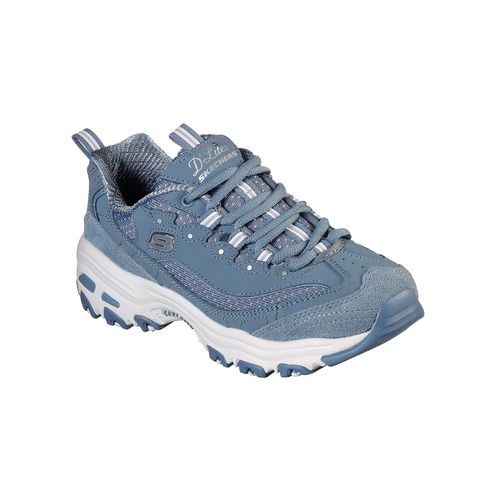 skechers d lites grey