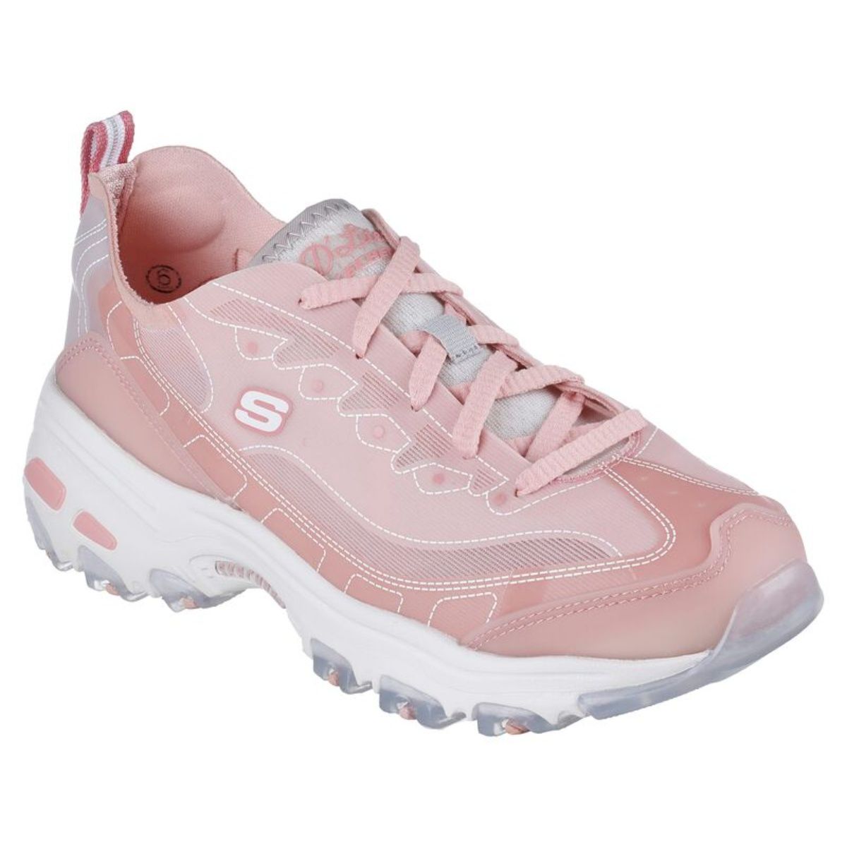 Skechers d lites shop womens pink