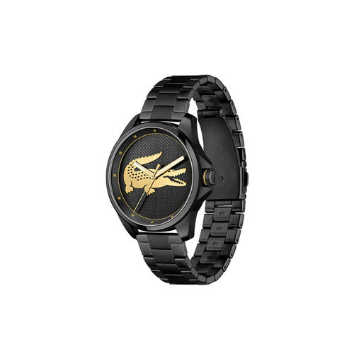 Buy Lacoste Le Croc Quartz Black Round Dial Mens Watch 2011175