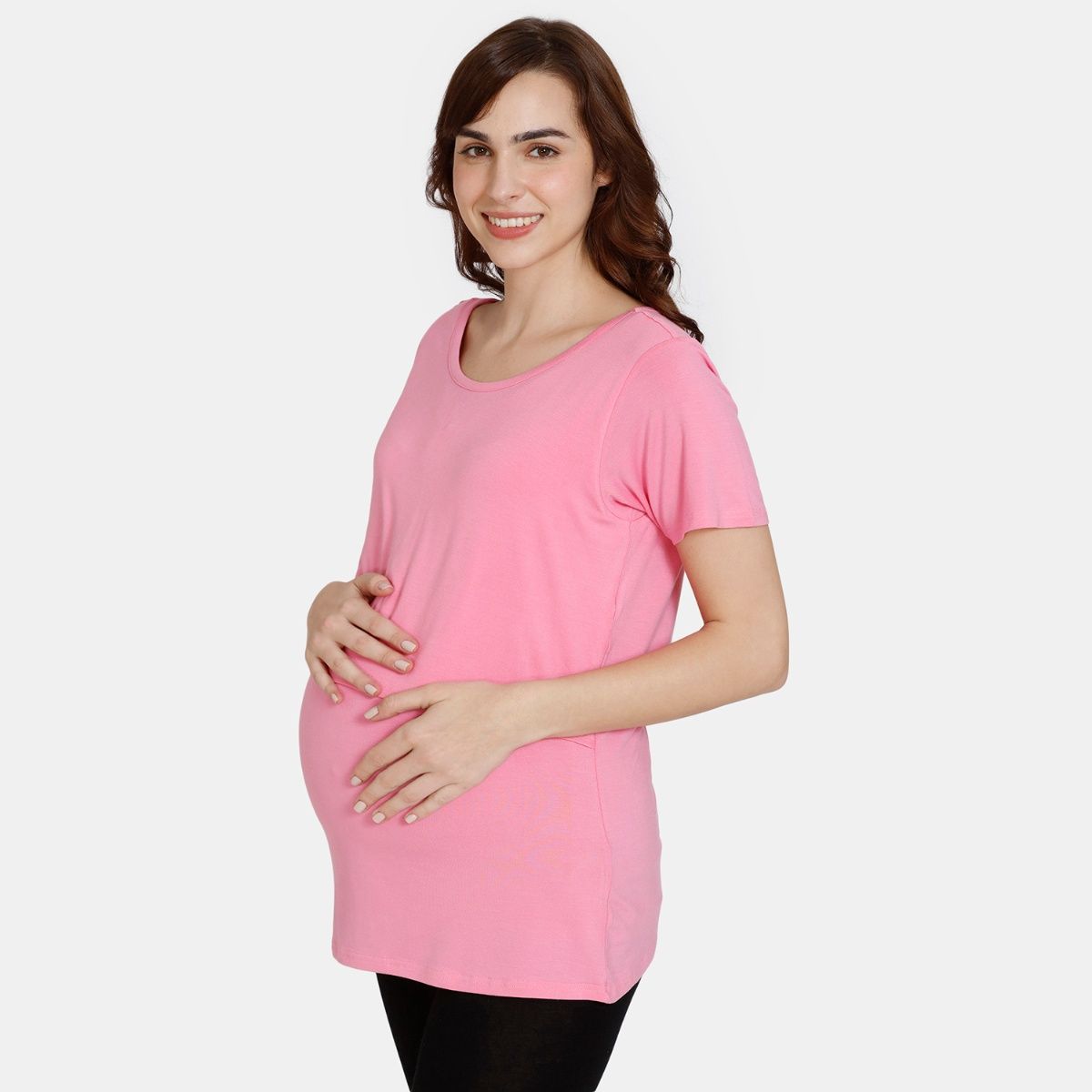 Zivame Coucou Maternity Woven Top AFlamingo Pink Buy Zivame Coucou