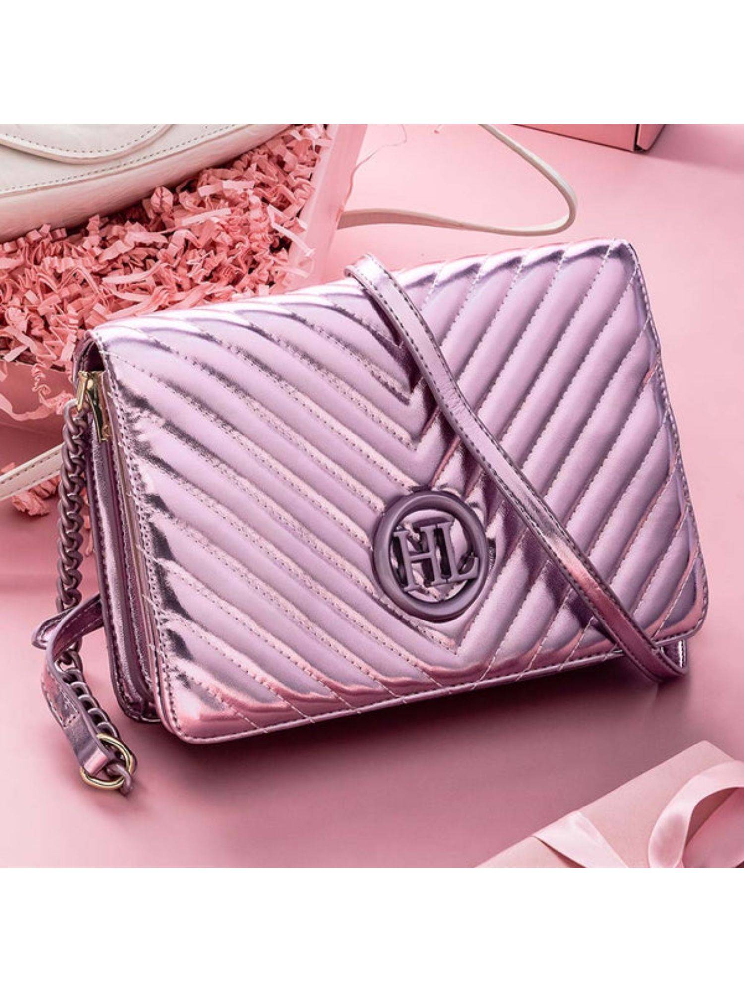 Hamster London Nights Edit Sling Bag- Pink (M)