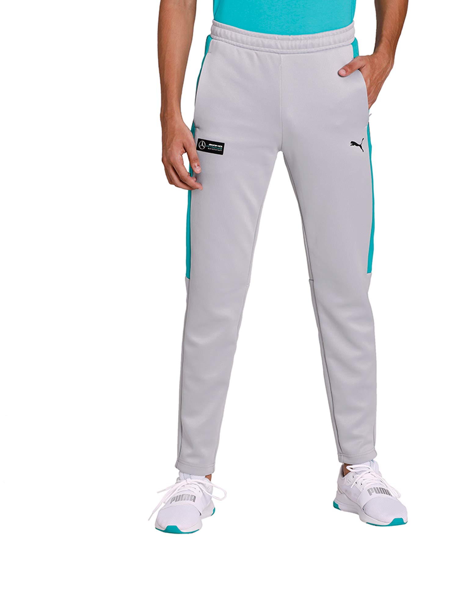 PUMA Power Colorblock Pants Printed Men Grey Track Pants - Buy PUMA Power  Colorblock Pants Printed Men Grey Track Pants Online at Best Prices in  India | Flipkart.com