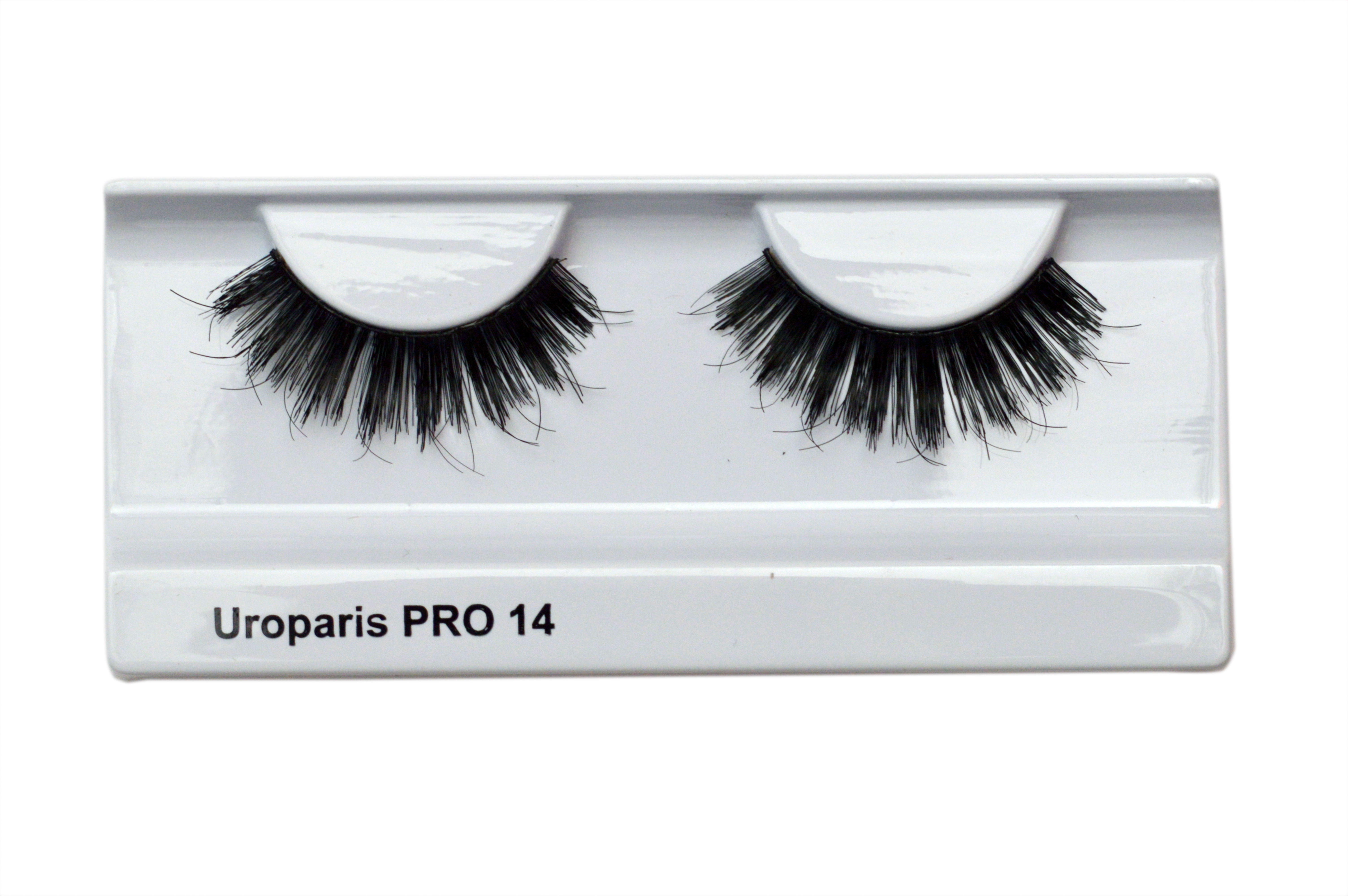 Uroparis Human Hair Eyelashes - PRO 14 / BLACK HUMAN HAIR 3 D: Buy Uroparis Human  Hair Eyelashes - PRO 14 / BLACK HUMAN HAIR 3 D Online at Best Price in  India | Nykaa