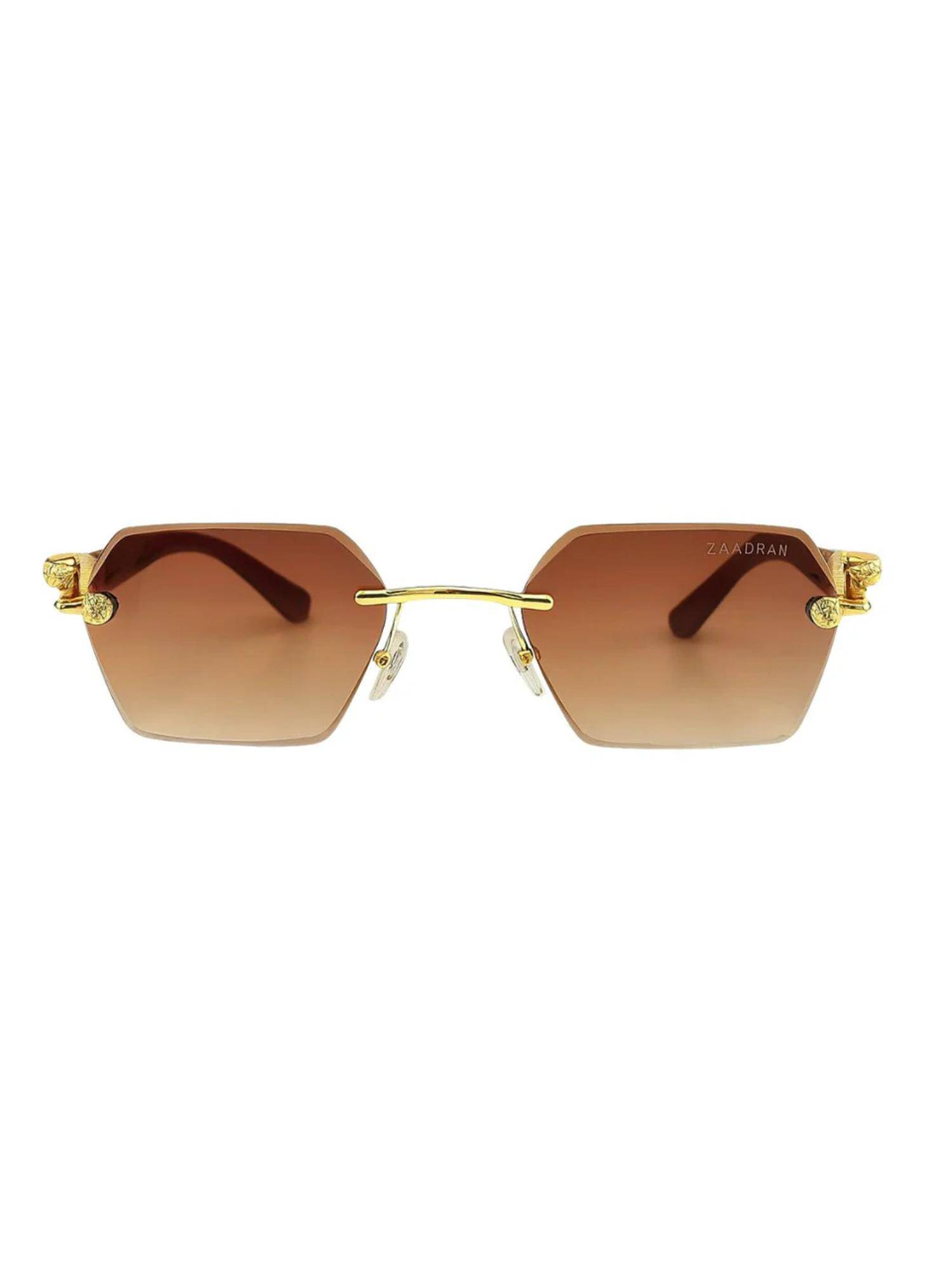 Zaadran Unisex Iceland Brown Lens Sunglasses (58)