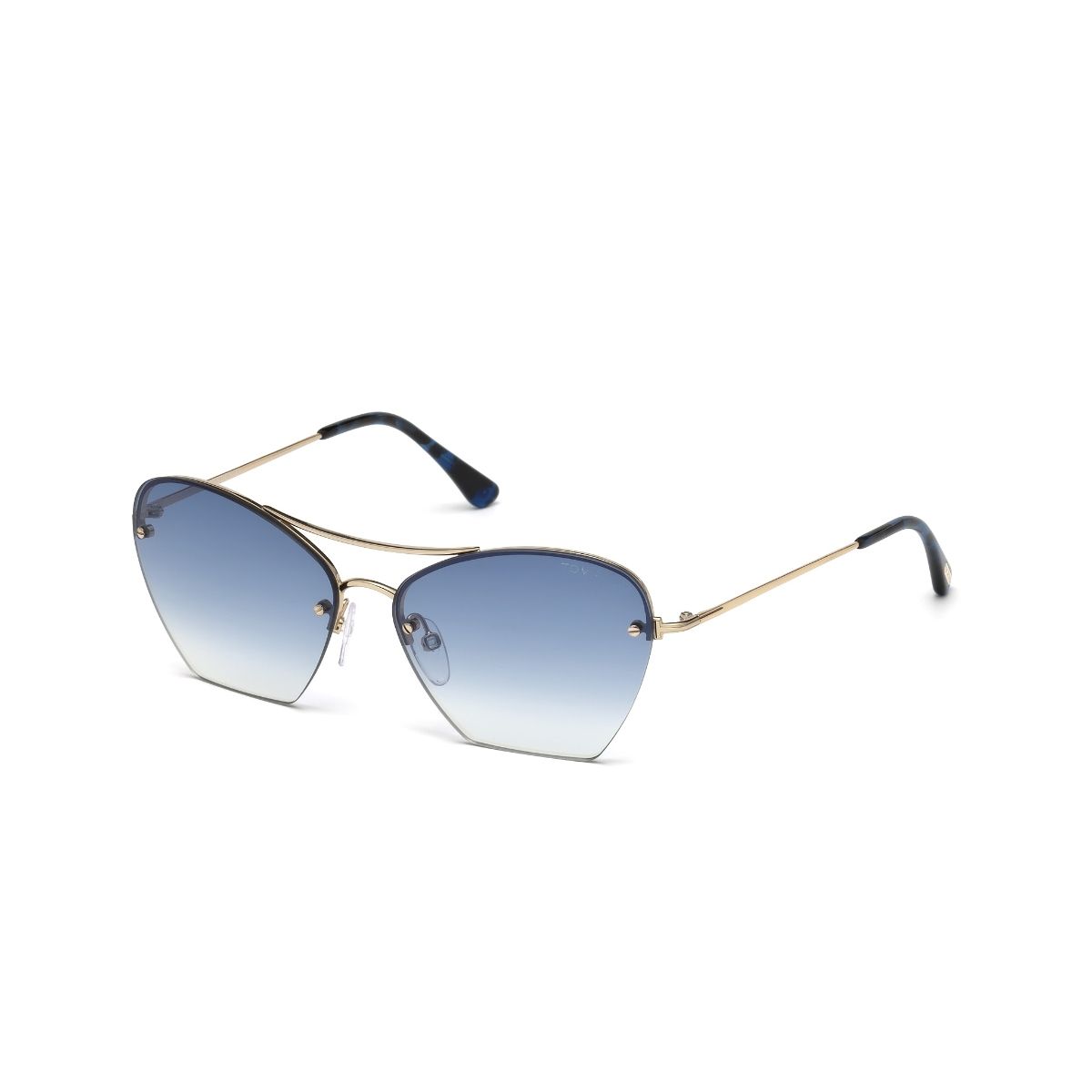 Tom Ford FT0507 58 28w Iconic Bug Eye Shapes In Premium Metal Sunglasses:  Buy Tom Ford FT0507 58 28w Iconic Bug Eye Shapes In Premium Metal Sunglasses  Online at Best Price in