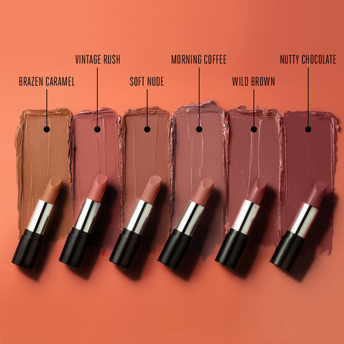 Lakme Absolute Matte Revolution Lip Color Buy Lakme Absolute Matte Revolution Lip Color Online At Best Price In India Nykaa This luxurious lip color gives higher color delivery. lakme absolute matte revolution lip color 205 mauve me