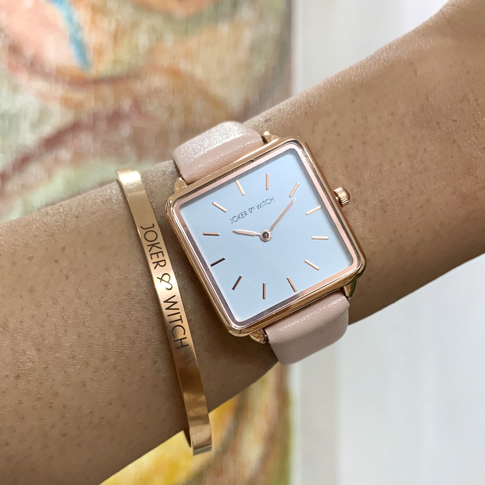 Buy Joker & Witch Pink Crush Watch Bracelet Stack For Women Online