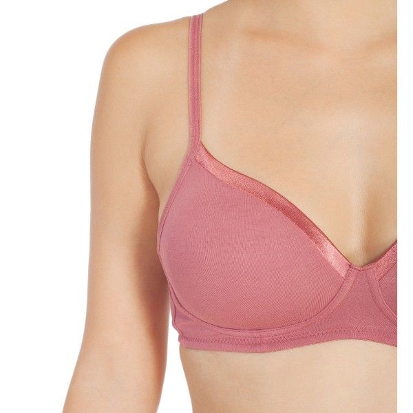 SOIE Women's Non wired Cotton Bra Combo Pack of 2 MultiColor Buy