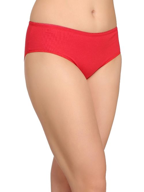 Cotton Mid Waist No Panty Line Hipster