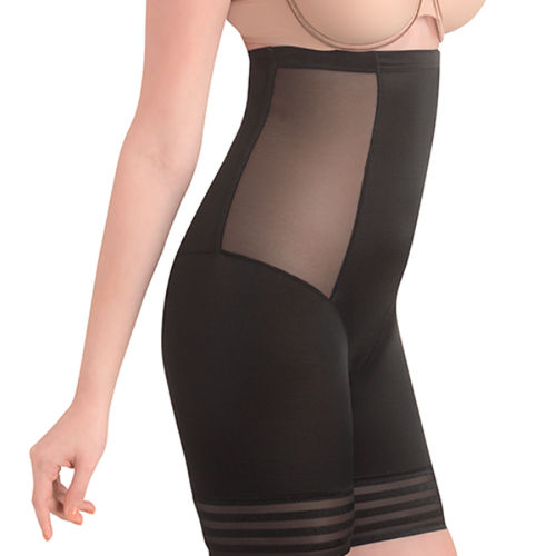 Buy Swee Coral High Waist And Short Thigh Shaper For Women - Black