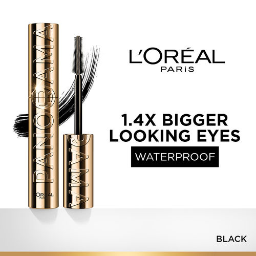 L'Oreal Paris Voluminous Panorama Waterproof Mascara Volumizing, Clump Free, Smudge free
