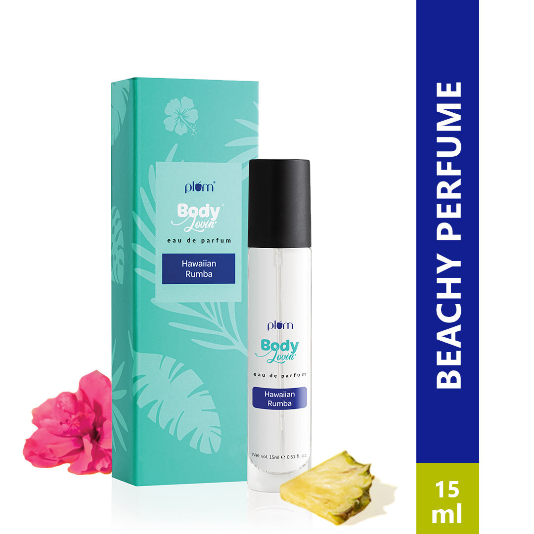 Plum BodyLovin' Hawaiian Rumba Eau de Parfum, Beachy Fragance, Mini Perfume Spray for Women