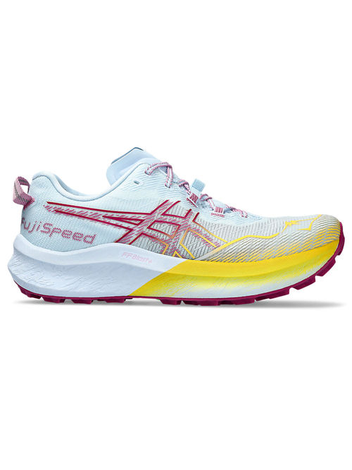 Buy ASICS Fujispeed Light Blue Yellow Women Running Shoes Online