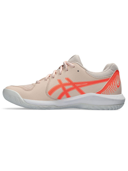 Buy ASICS GEL-Dedicate Peach Orange Women Tennis Shoes Online