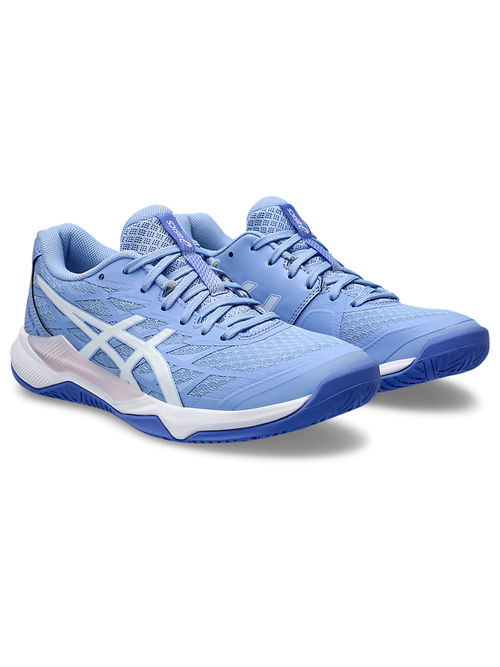 ASICS GEL-Tactic 12 Blue Women Indoor Sport Shoes (UK 3)
