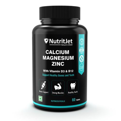 NutritJet Calcium Magnesium Zinc Tablets: Buy NutritJet ...