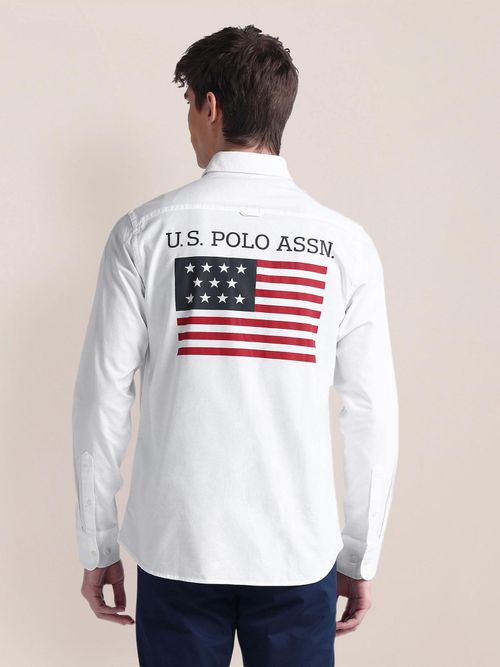 Printed Shirt Us Polo Assn Casual Shirts Buy POLO Long Sleeve